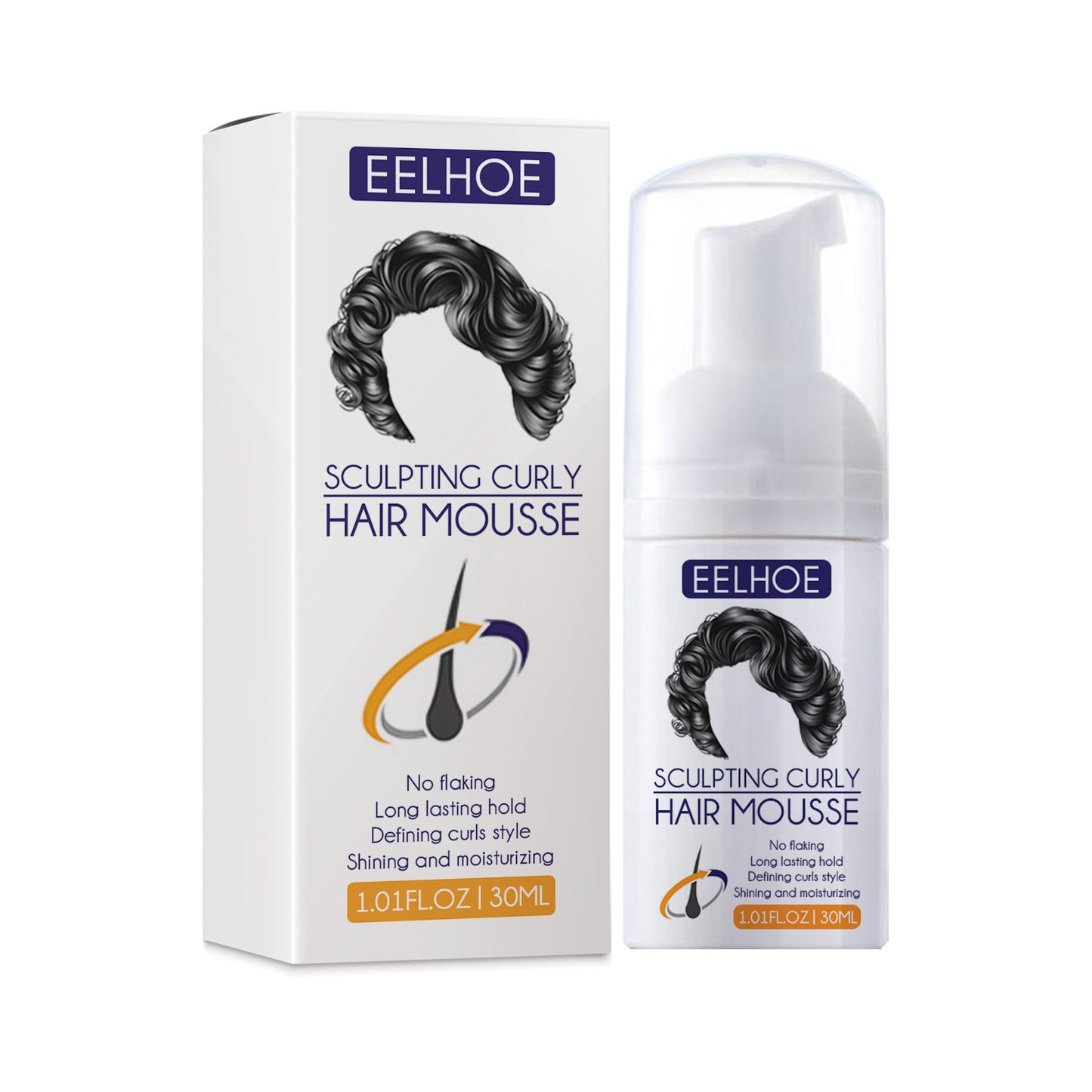 Eelhoe Anti-frizz Curly Hair Plump Hair Spray 30ml EELHOE COSMETICS