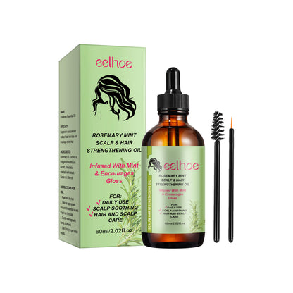 EELHOE Rosemary Oil Baby Hair Growth Essential Oil Repair & Damage Hair 60ml EELHOE COSMETICS