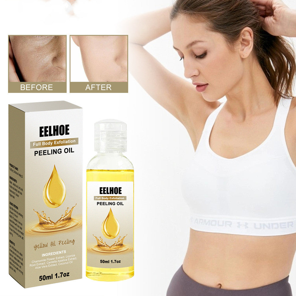 EELHOE Full Body Exfoliate Peeling Cleaning Skin Care Oil