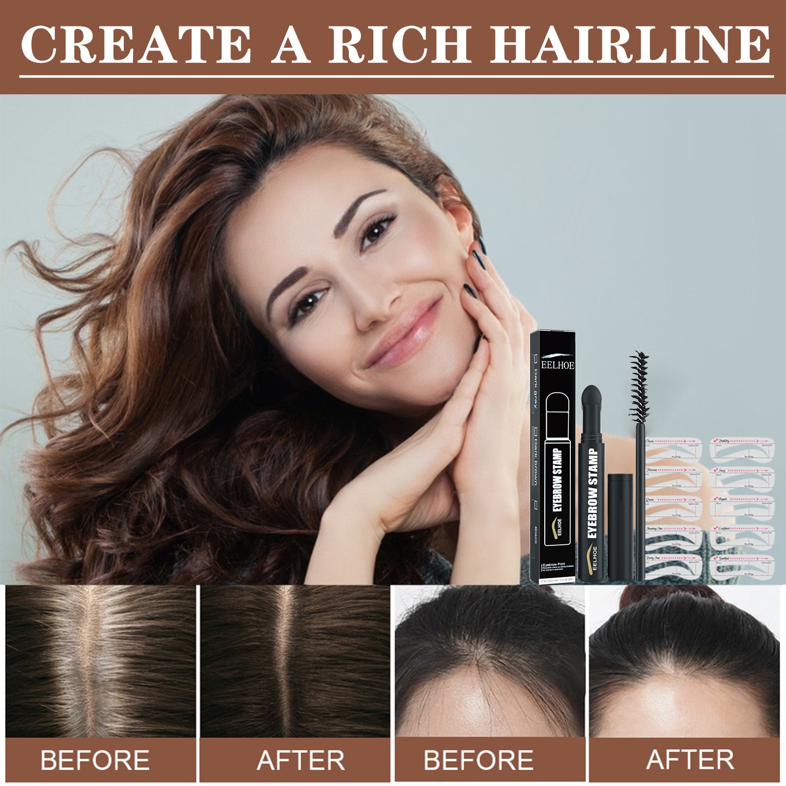 EELHOE Eyebrow Stamp Pen EELHOE COSMETICS