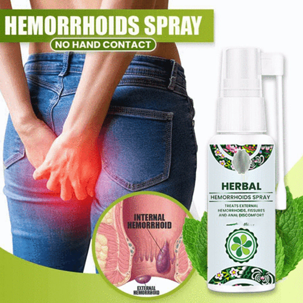 Eelhoe Natural Herbal Hemorrhoid Relief Spray – Fast and Effective Comfort