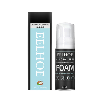 EELHOE Coconut Oil Bamboo Charcoal Mousse Foaming Toothpaste 60ml boxed EELHOE COSMETICS
