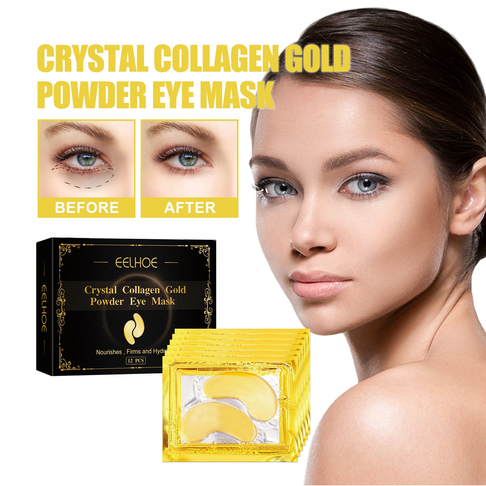 Collagen Skin-smoothing Eye Mask Firm Repair