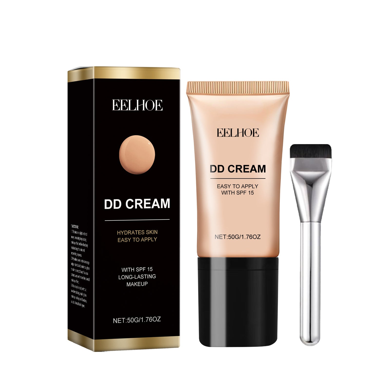 EELHOE Concealer Moisturizing CC Cream Wheat color