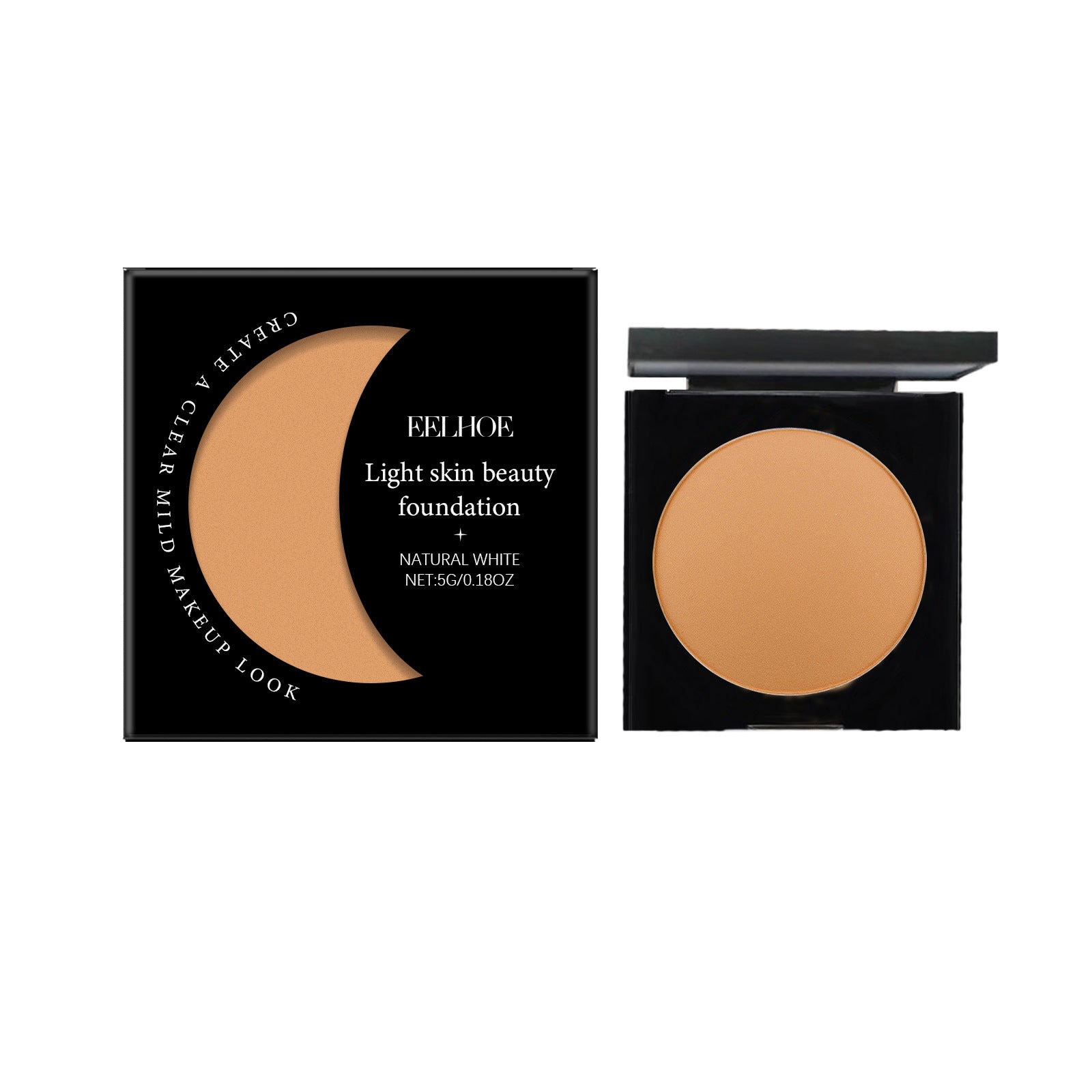EELHOE Moisturizing Concealer Foundation Cream – Light, Hydrating & Flawless Coverage Natural Color 5g 1PCS EELHOE COSMETICS