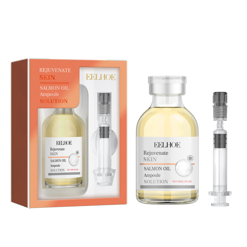 EELHOE Salmon Oil & Hyaluronic Acid Facial Ampoule Antiwrinkle liquid EELHOE COSMETICS