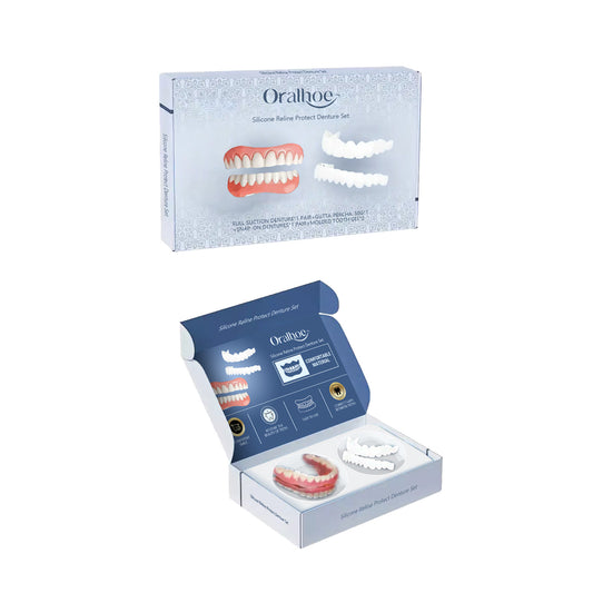 EELHOE Silicone Denture Kit – Instant Smile Enhancement & Perfect Fit