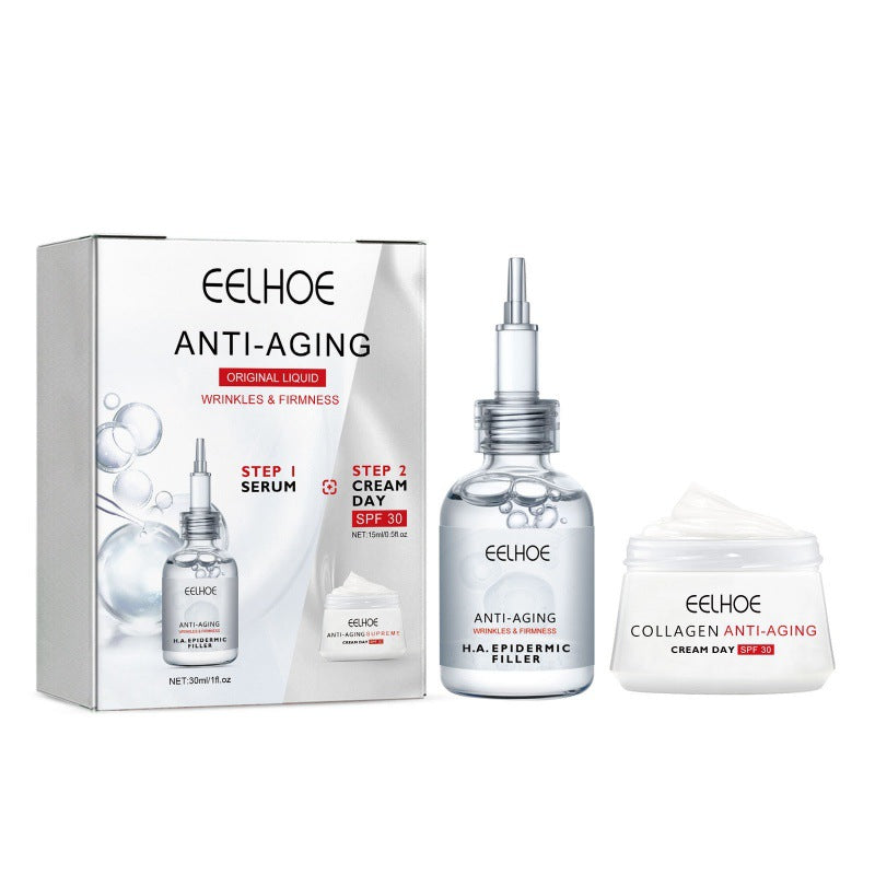 EELHOE Hydrating Serum & Face Cream Set, 30 ml + 15 ml 30ml Essence 15ml Cream EELHOE COSMETICS