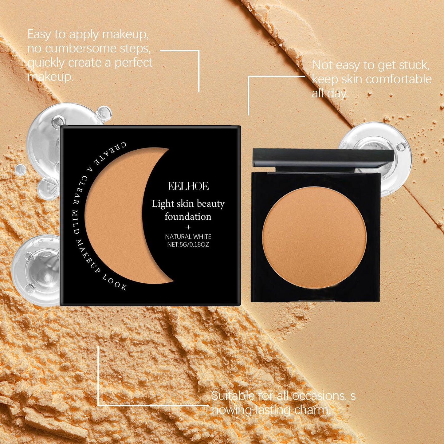 EELHOE Moisturizing Concealer Foundation Cream – Light, Hydrating & Flawless Coverage EELHOE COSMETICS