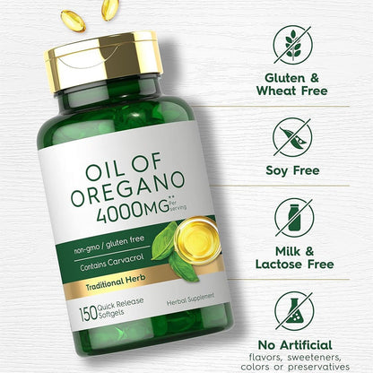 Oregano Oil Capsules – Natural Immune & Digestive Support EELHOE COSMETICS