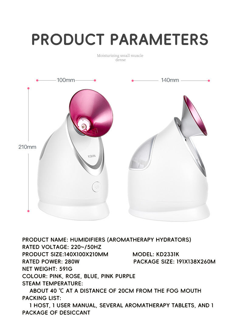 EELHOE Nanotechnology Facial Steamer – Deep Cleansing & Hydration Device EELHOE COSMETICS