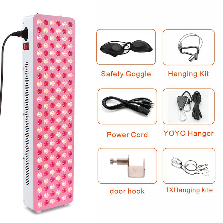 Red Light Therapy Panel – LED Physiotherapy Lamp for Recovery, Skin & Pain Relief