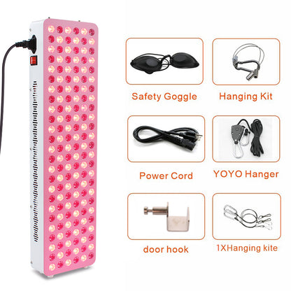 Red Light Therapy Panel – LED Physiotherapy Lamp for Recovery, Skin & Pain Relief