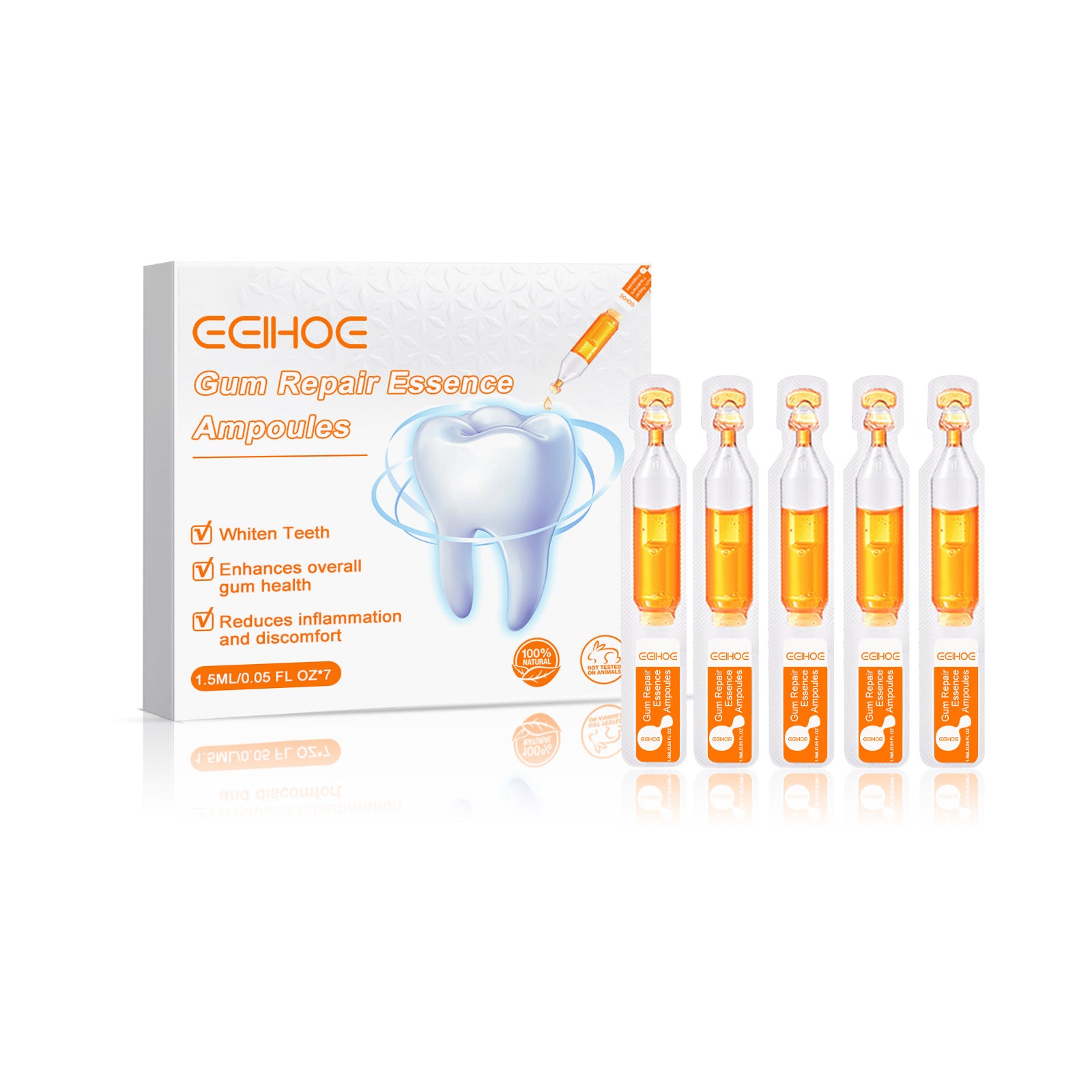 EELHOE Teeth Repair & Deep Cleaning – Whitening & Gum Care Solution 15mlx7pcs EELHOE COSMETICS