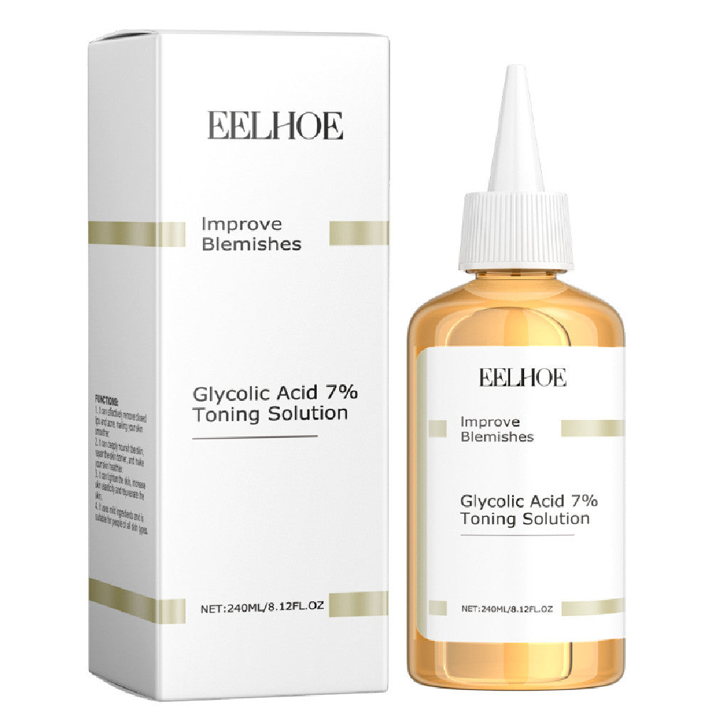 EELHOE Acne Removing and Closed Mouth Toner with 7% Glycolic Acid - Nourishes and Repairs