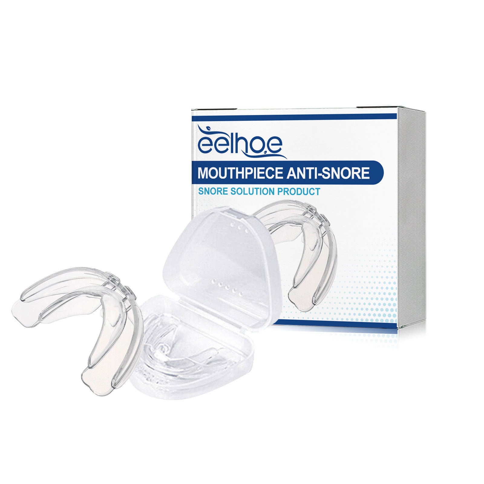 EELHOE Anti-snoring Teeth Brace Anti-snoring Anti-grinding Breathing Smooth Braces 1pcs Per Box