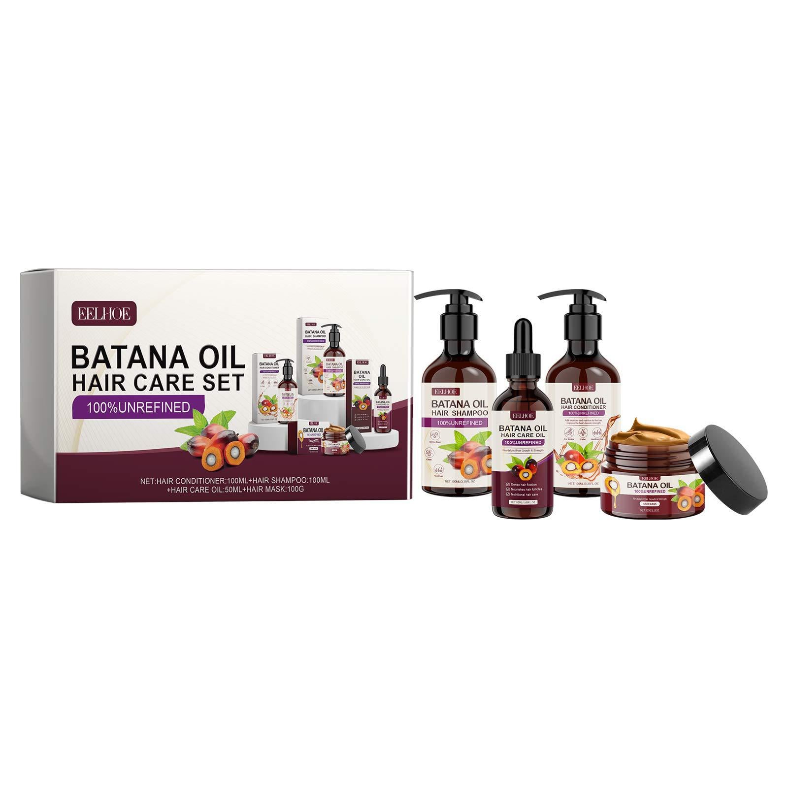 EELHOE Batana Oil Abundance Hair Care Set Repair Hair Care Set