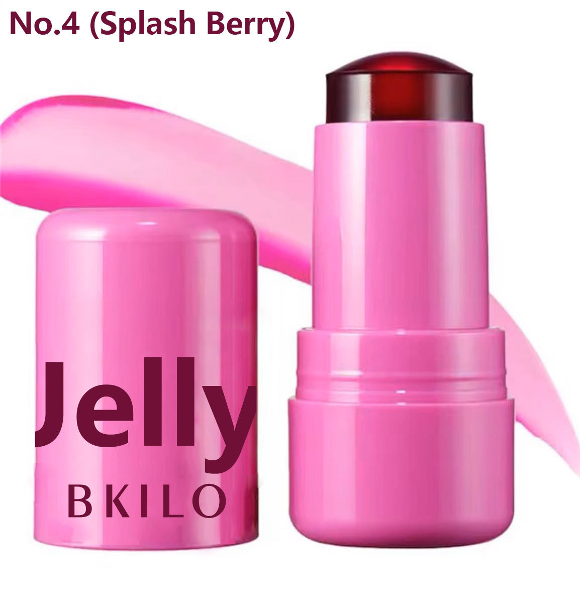 Eelhoe Blush Jelly Lipstick Cream Blush Shimmer Blush Stick Jelly Blush 04