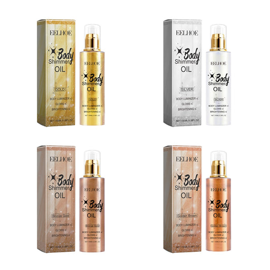 EELHOE Body shimmer oil Body Beach Gloss Oil EELHOE COSMETICS