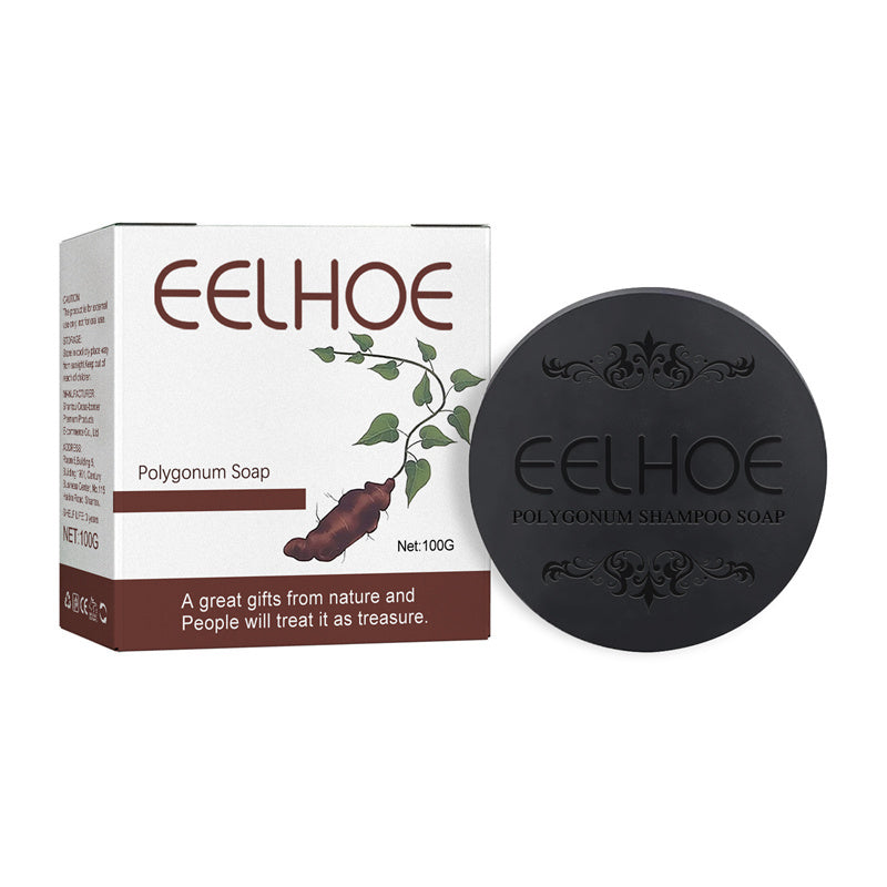 EELHOE Changing Color White To Black Hair Shampoo Soap