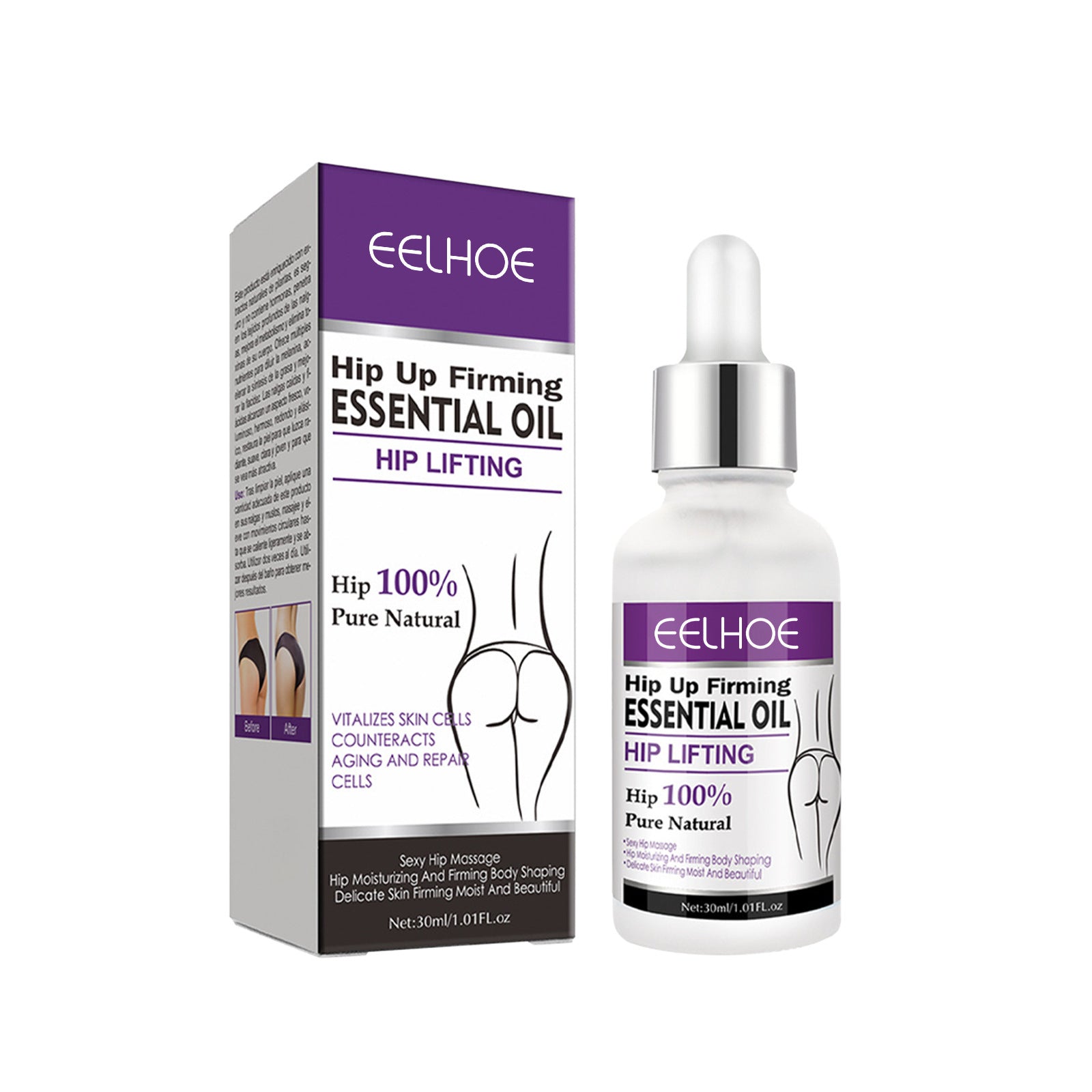 EELHOE Essential Oil Hip Curve Nourishing And Firming Care EELHOE Essential Oil Hip Curve Nourishing And Firming Care