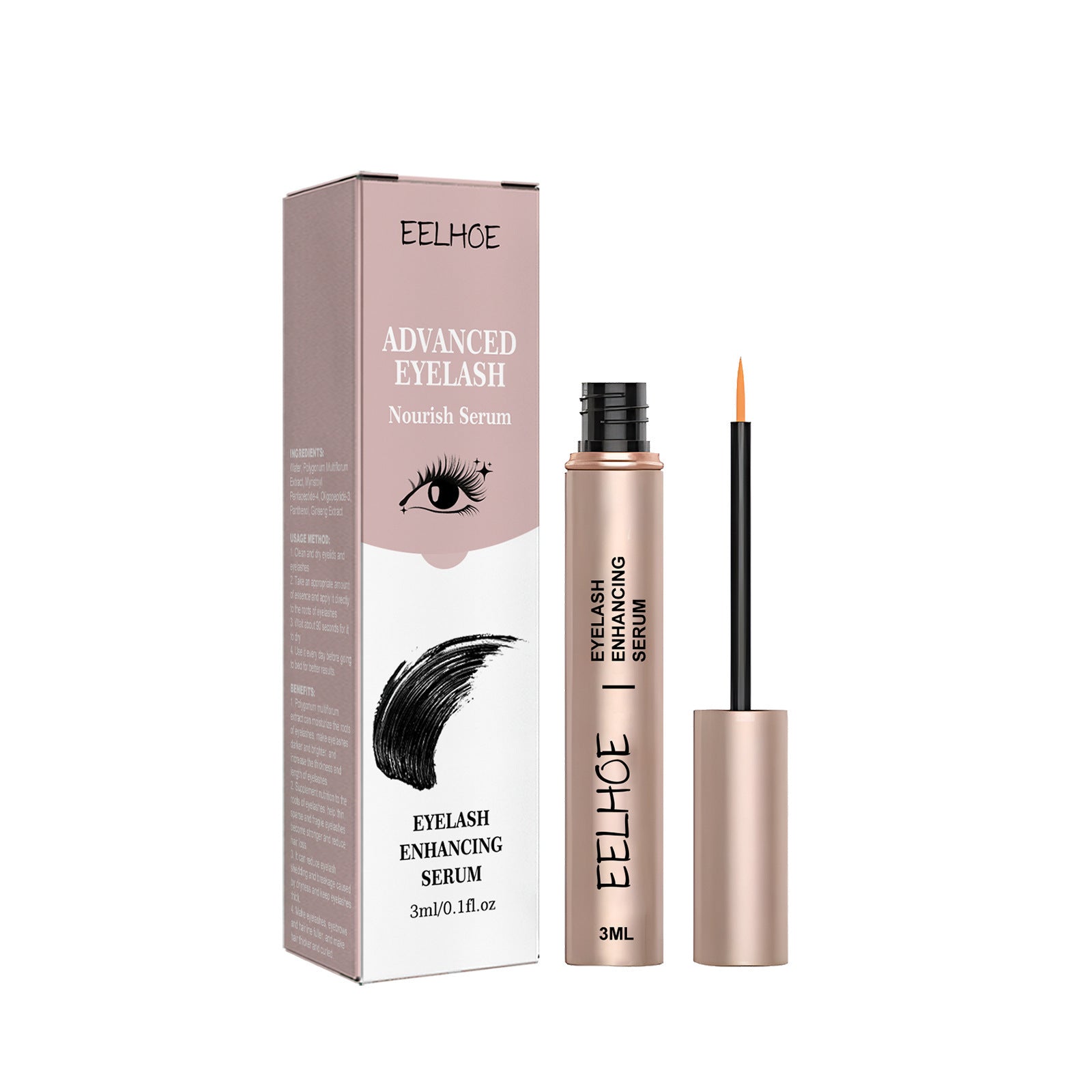EELHOE Eyelash Growth Serum /Eyebrow Growth serum 1 bottle EELHOE COSMETICS