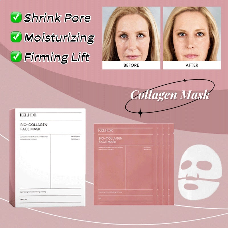 EELHOE Collagen Mask Face Firming Lift Nourish Skin Care Deep Hydration EELHOE COSMETICS