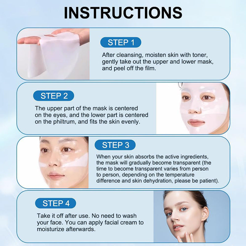 EELHOE Face Mask Shrink Pore Moisturizing Firming Lift Nourish Skin Care Deep Hydration Moisturizer