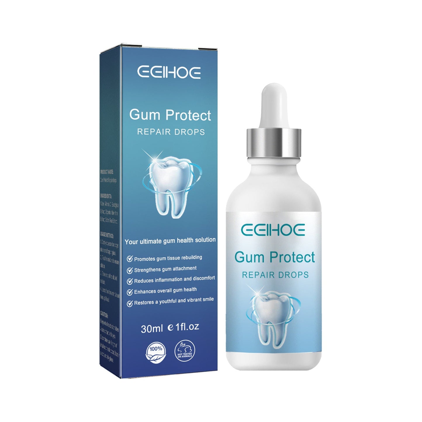EELHOE Gum Repair Toothpaste Series Cleaning + Gum care gel repair drops EELHOE COSMETICS