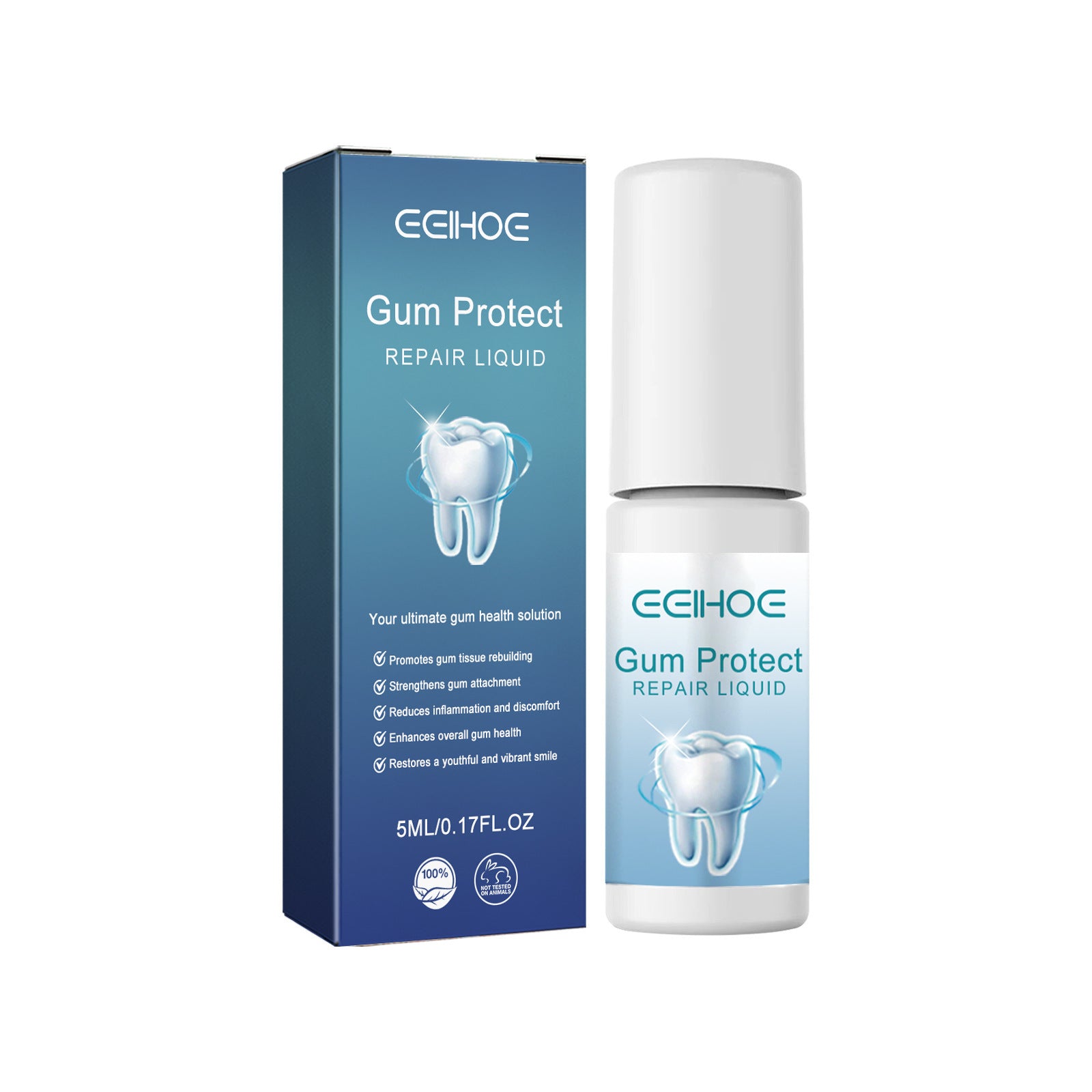 EELHOE Gum Repair Toothpaste Series Cleaning + Gum care gel repair drops