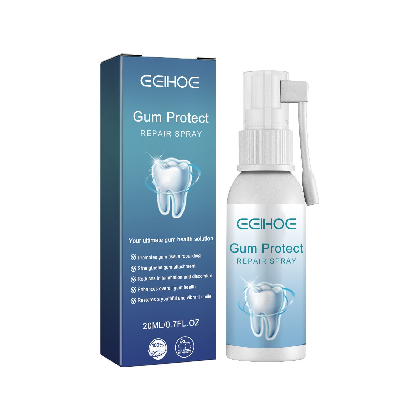 EELHOE Gum Repair Toothpaste Series Cleaning + Gum care gel repair drops