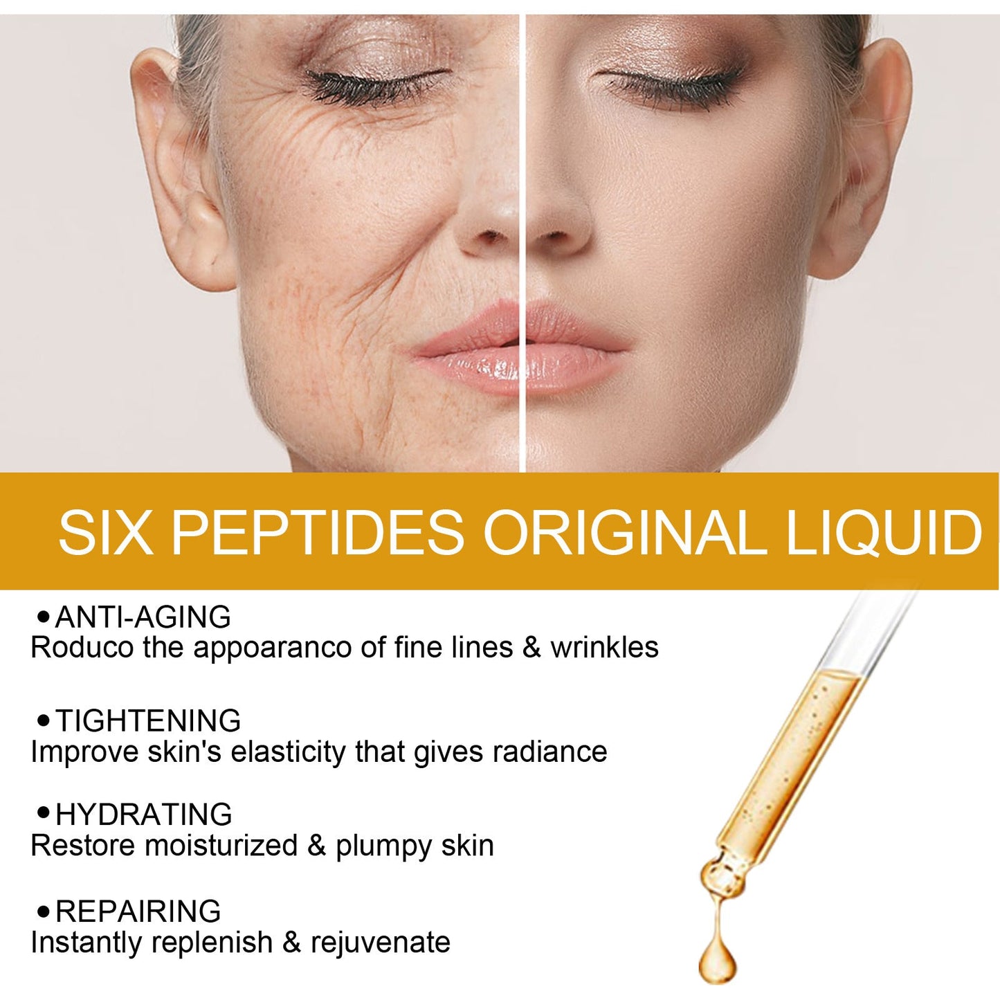 EELHOE Lifting And Firmg Moisturizing And Nourishing Skin Fading Wrinkle Anti-Aging Essence EELHOE COSMETICS