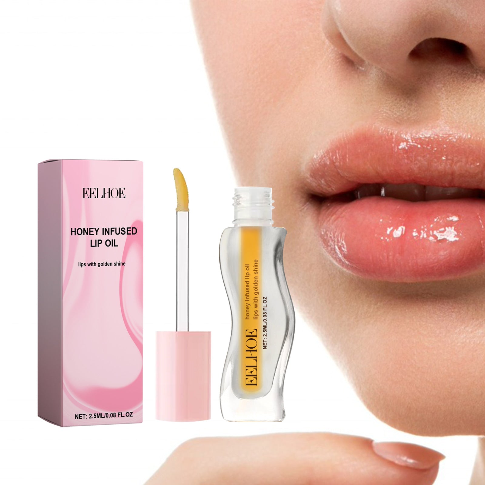 EELHOE Lip gloss Honey Moisturizing Lip Oil Fade Lip Lines EELHOE COSMETICS