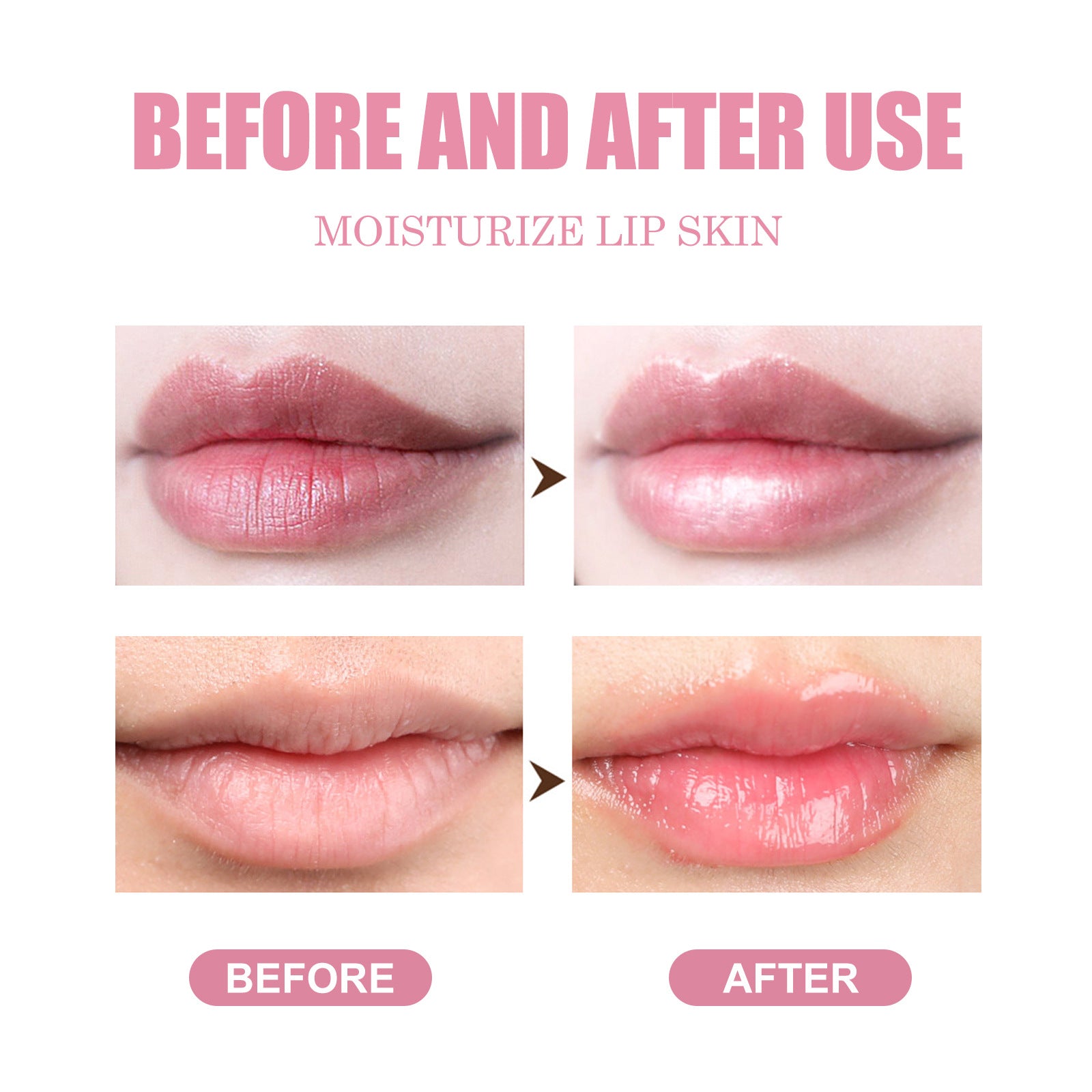 EELHOE Lip gloss Honey Moisturizing Lip Oil Fade Lip Lines