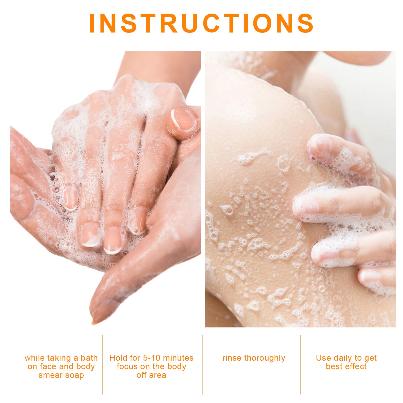 EELHOE Lymphatic Detox Organic Ginger Slimming Soap Cleansing And Blood circulation EELHOE COSMETICS