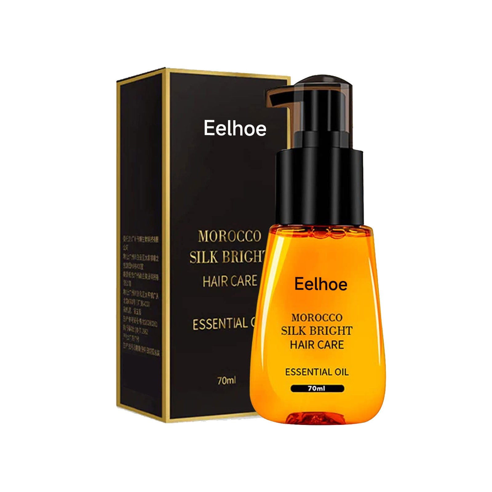 EELHOE Moroccan Argan Oil Moisturizer Hair Smoothing Care Essential Oil 70ml EELHOE COSMETICS