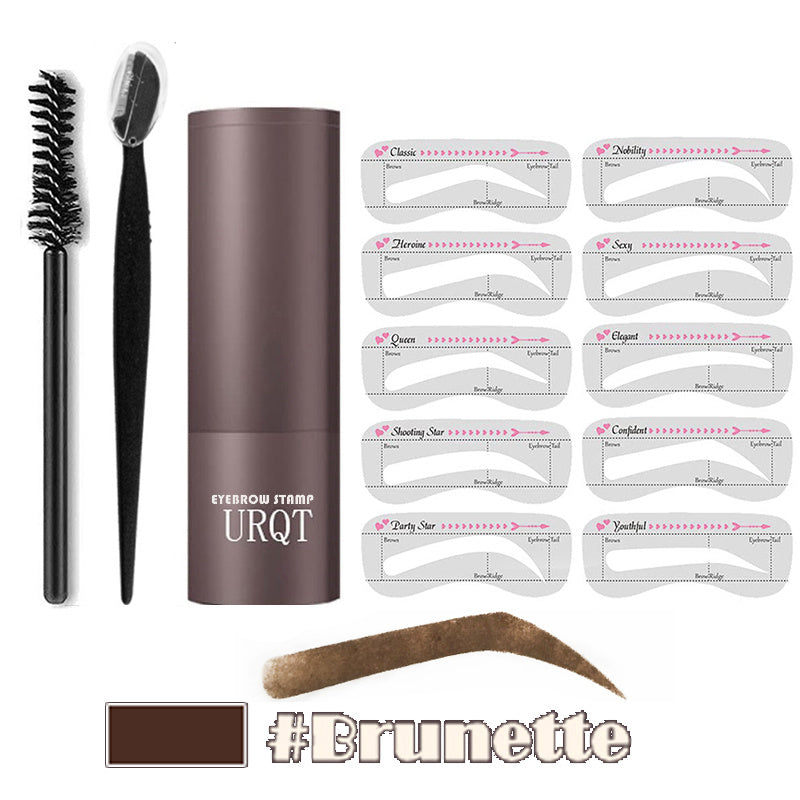 Eelhoe One Step Eyebrow Stamp Shaping Kit Eye Brow Gel