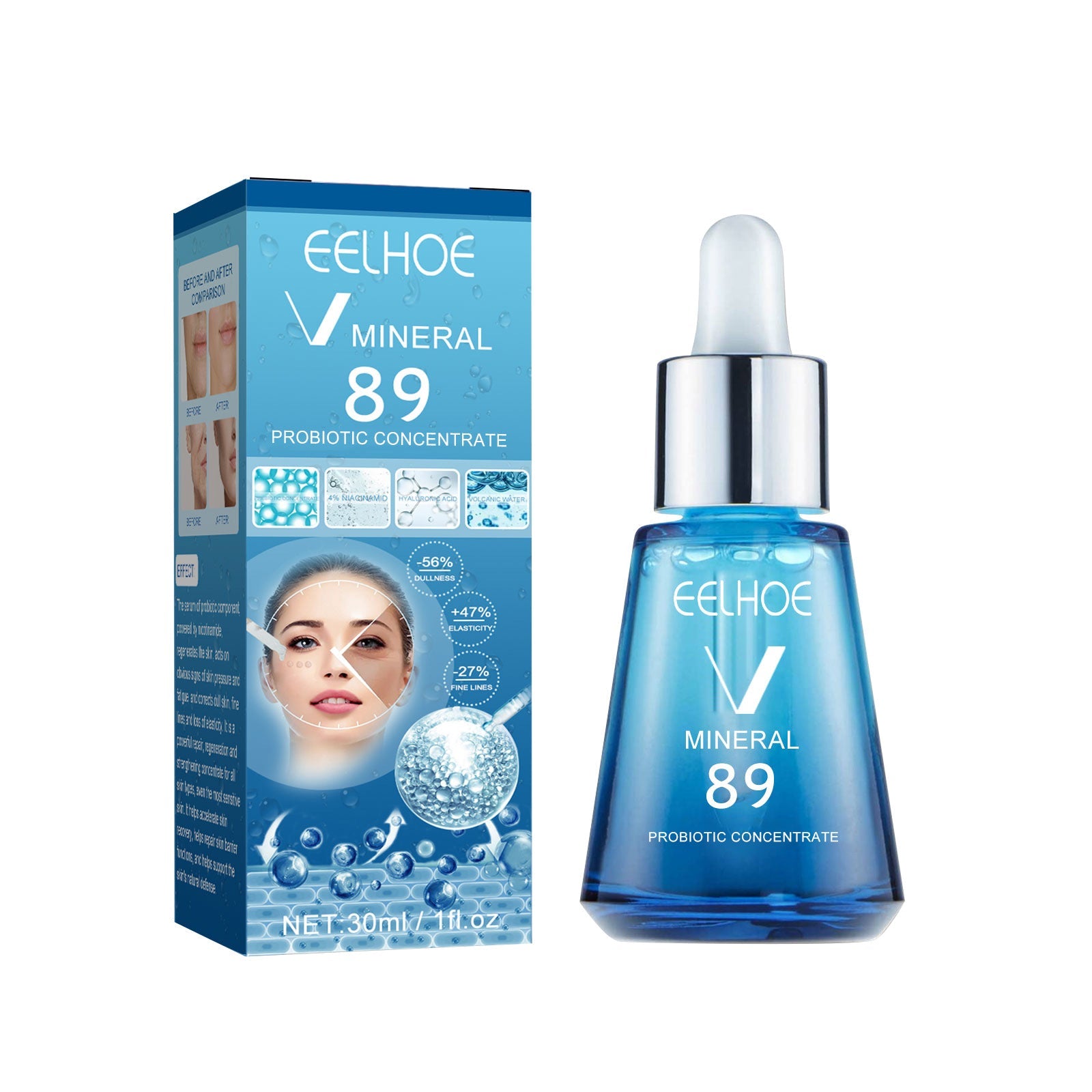 EELHOE Probiotics Concentrated Anti-wrinkle Serum Hydrating And Firming