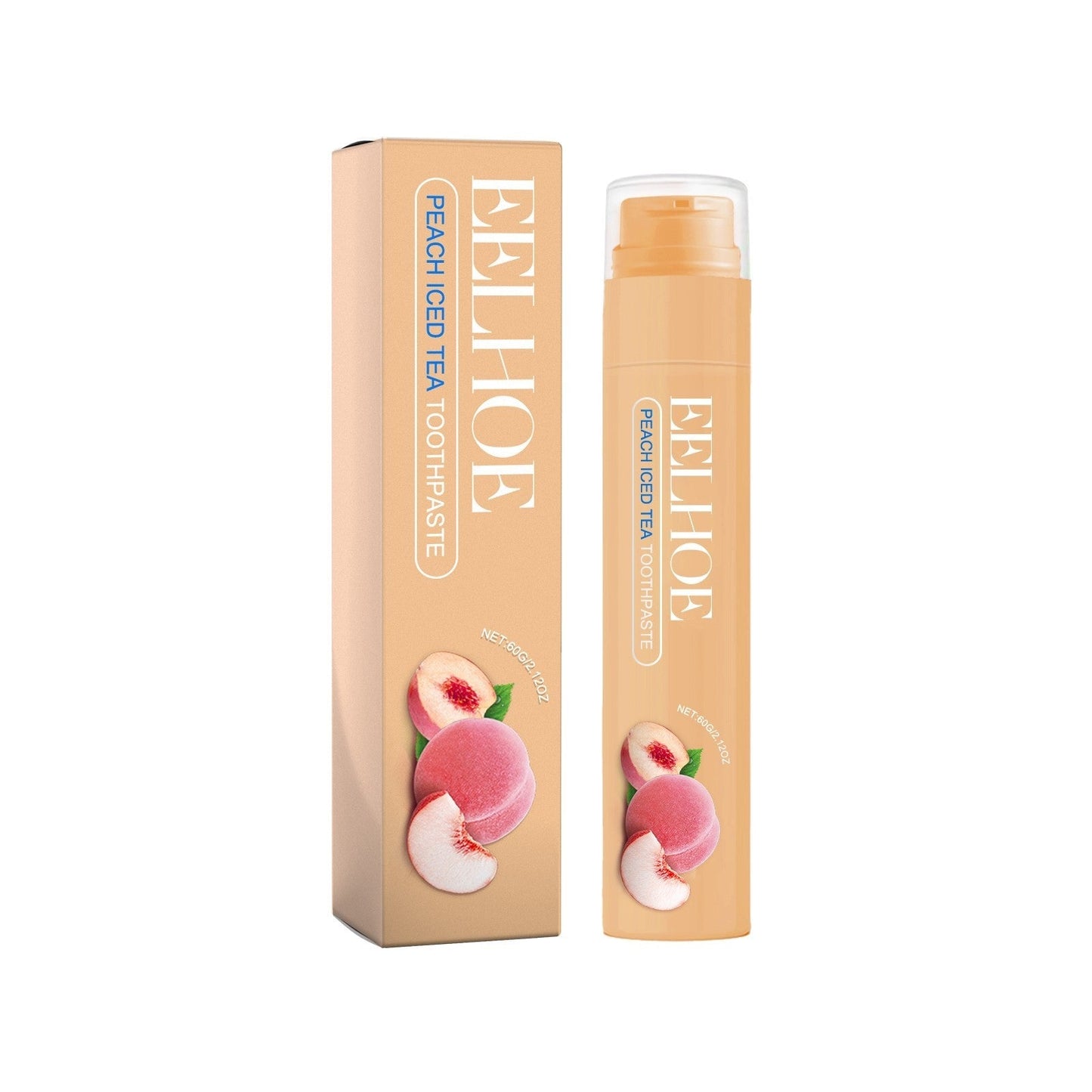 EELHOE Propolis and Peach Iced Tea Toothpaste Peach flavor EELHOE COSMETICS