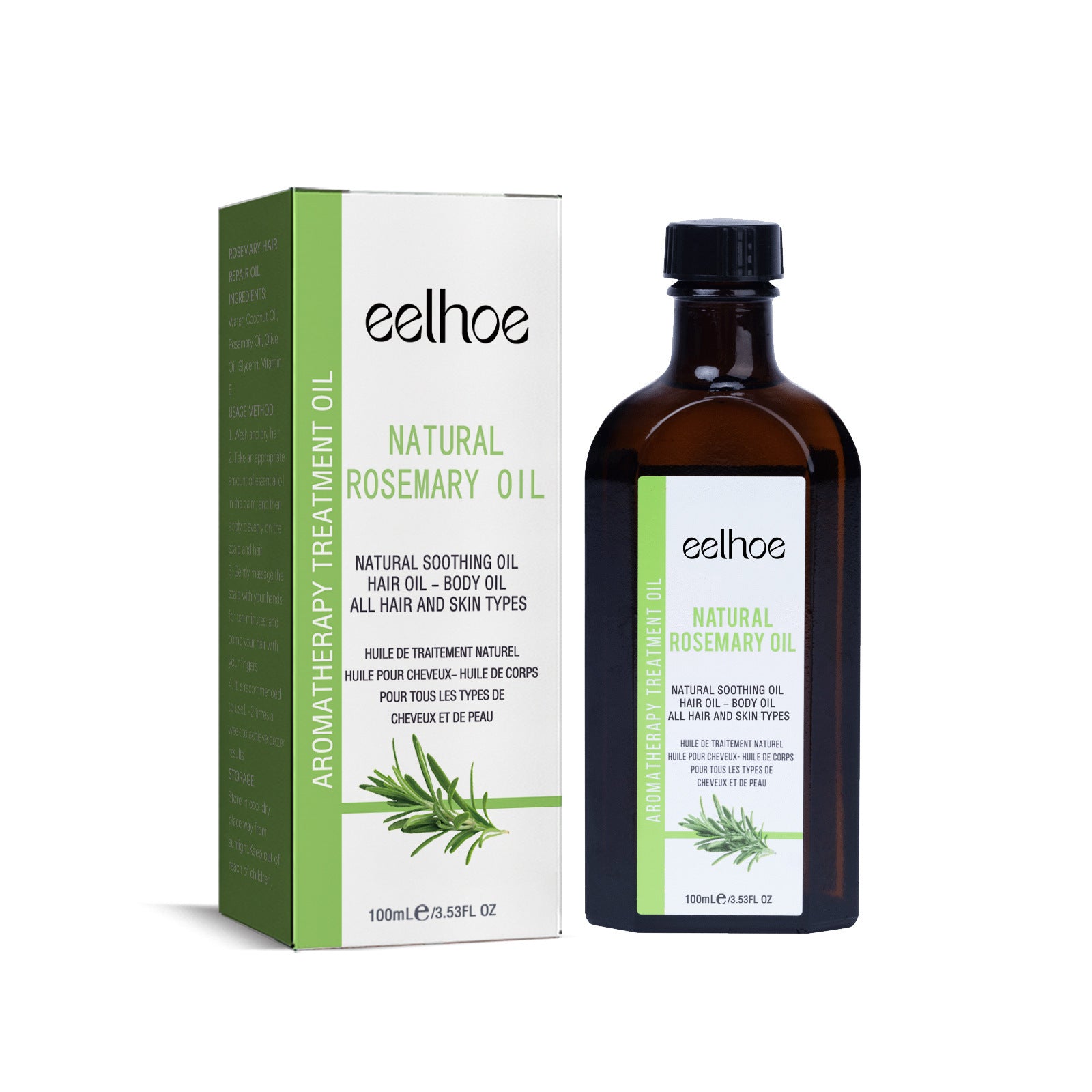 EELHOE Rosemary Hair Care Essential Oil hair growth & hair Repair