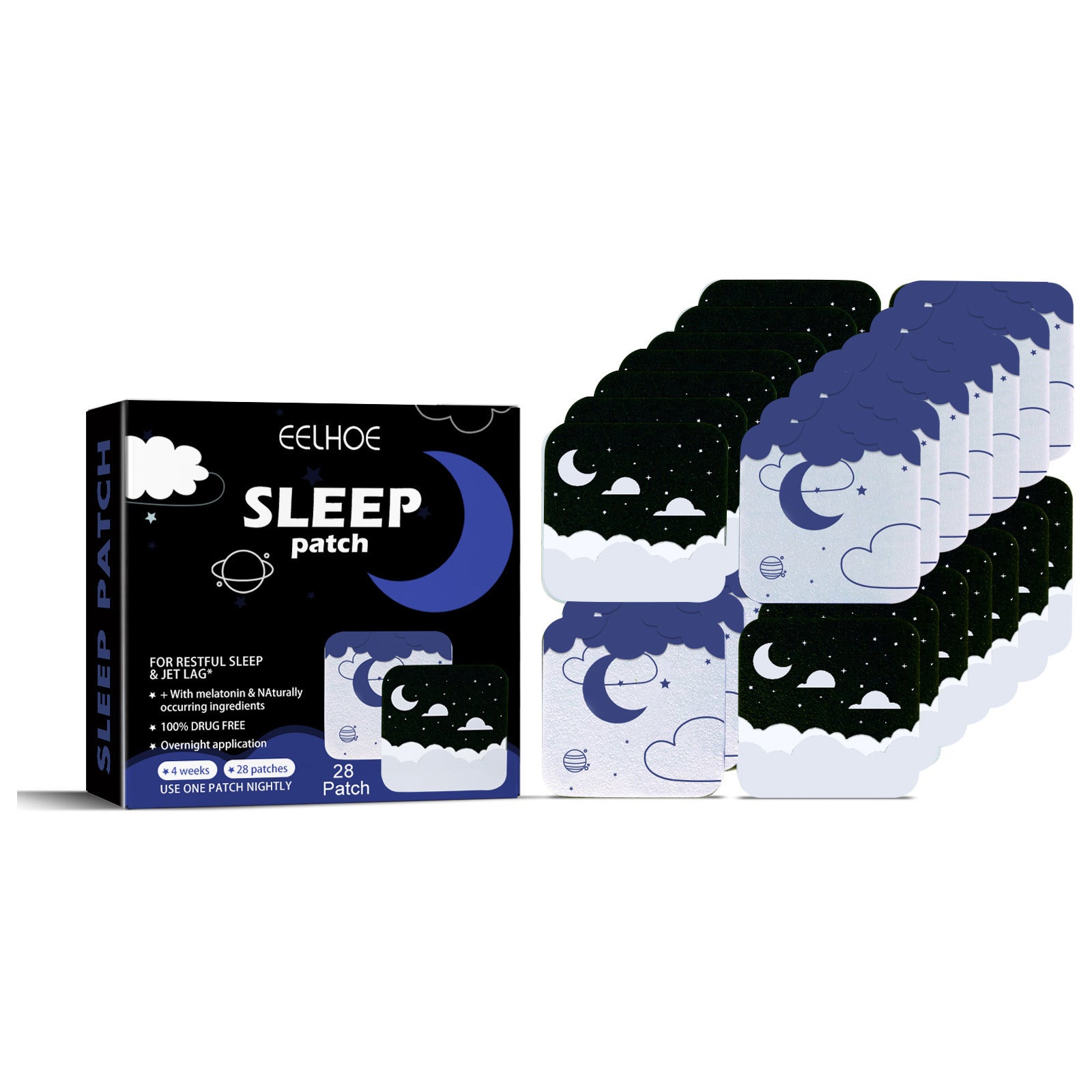 EELHOE Sleep Patch For Improving Sleep And Relax 28pcs