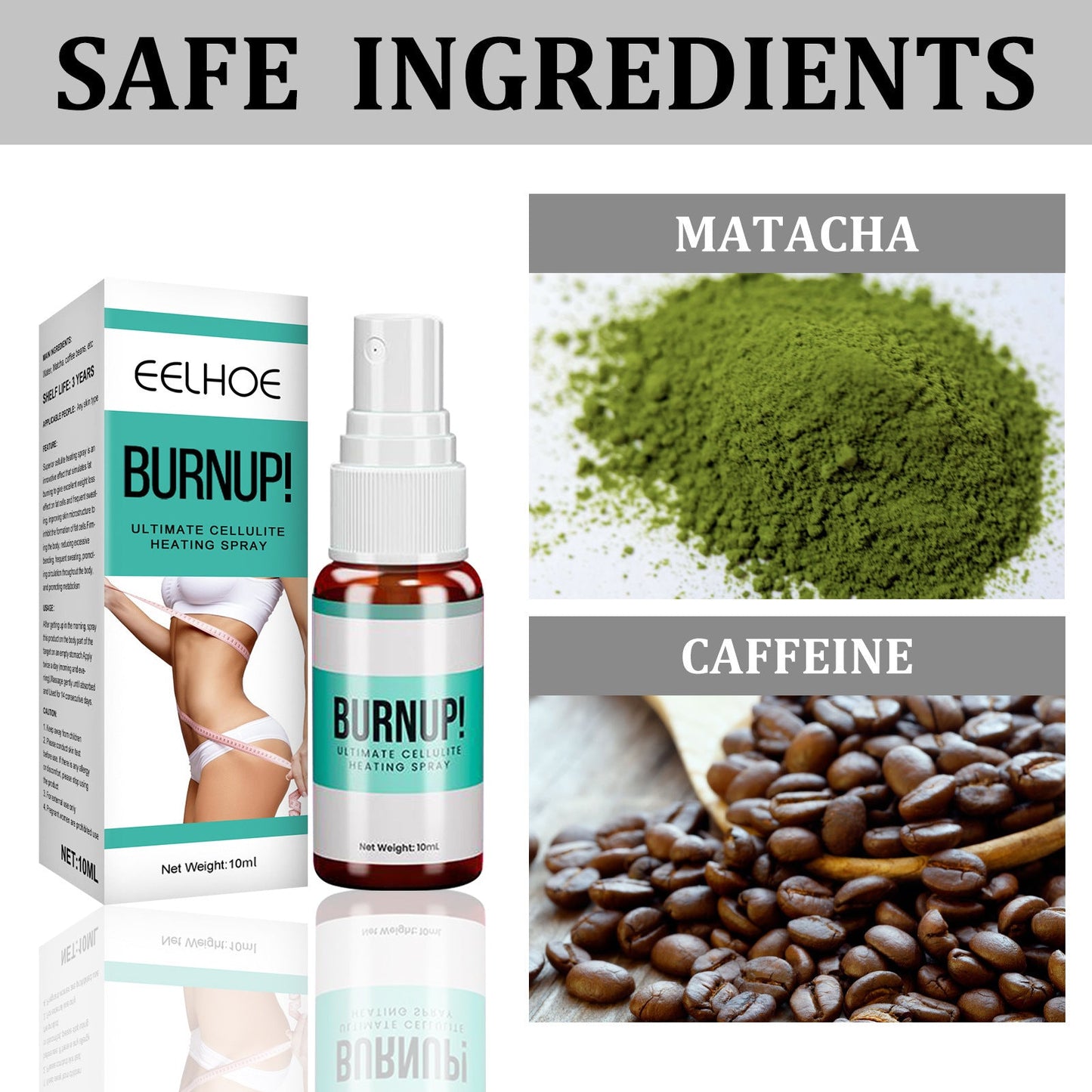 Eelhoe Slimming body shaping Spray Show Body Slimming Shaping Spray EELHOE COSMETICS