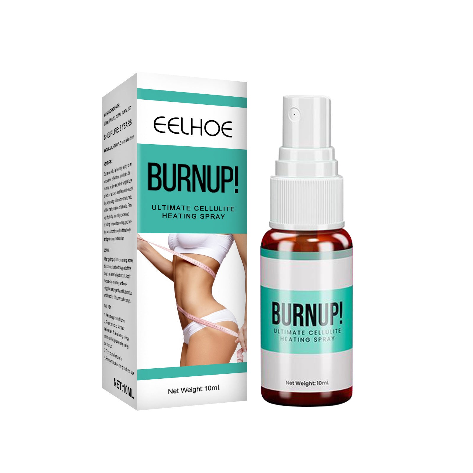 Eelhoe Slimming body shaping Spray Show Body Slimming Shaping Spray 10mlbox EELHOE COSMETICS