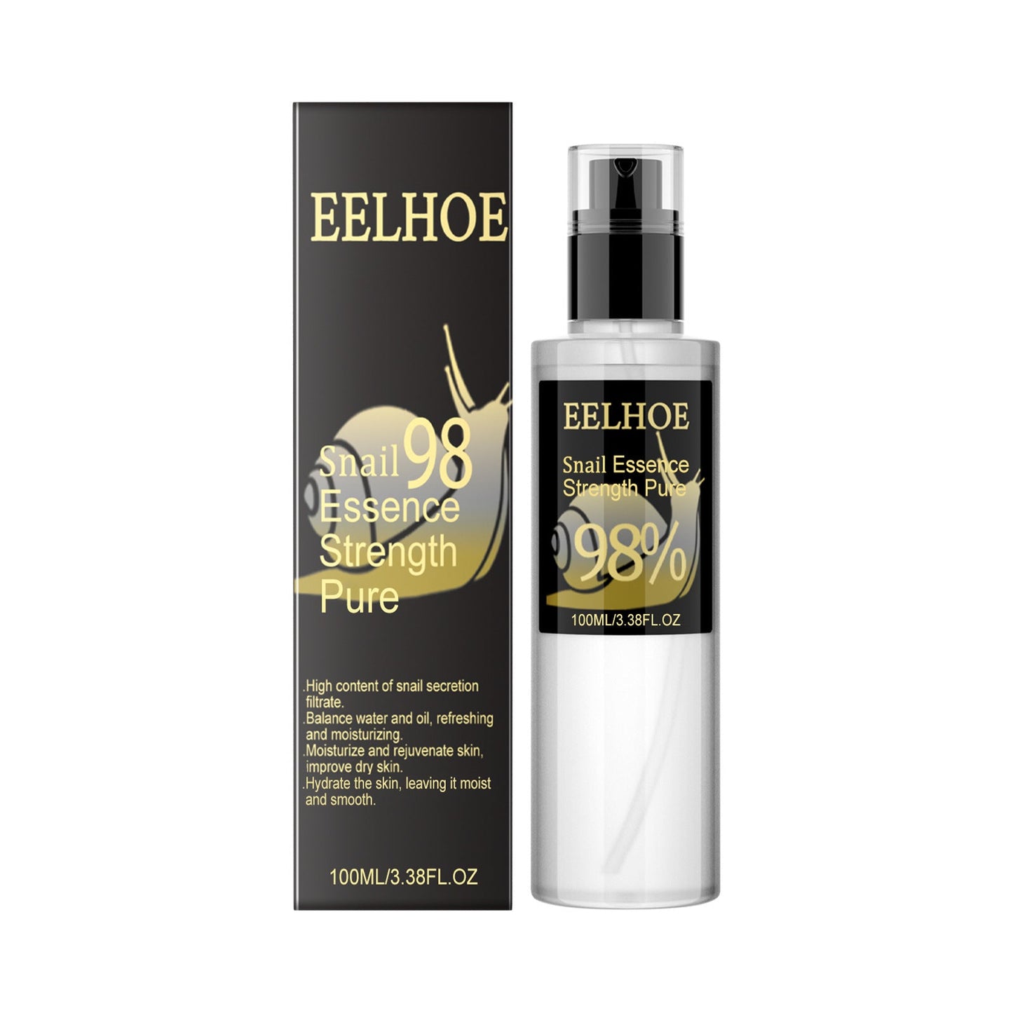 Eelhoe Snail serum Repair Skin Barrier Moisturizing Water Essence 100ml EELHOE COSMETICS