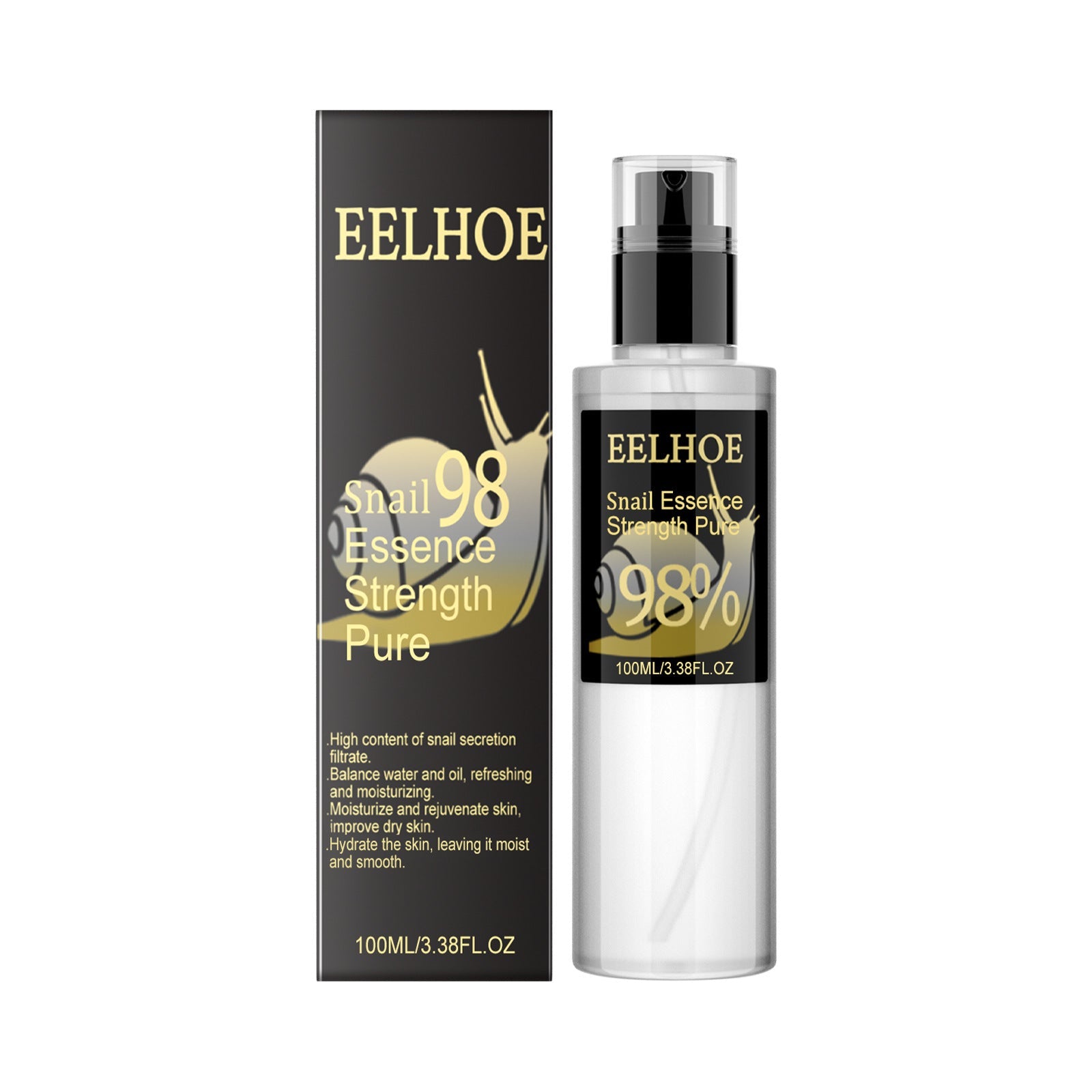 Eelhoe Snail serum Repair Skin Barrier Moisturizing Water Essence 100ml