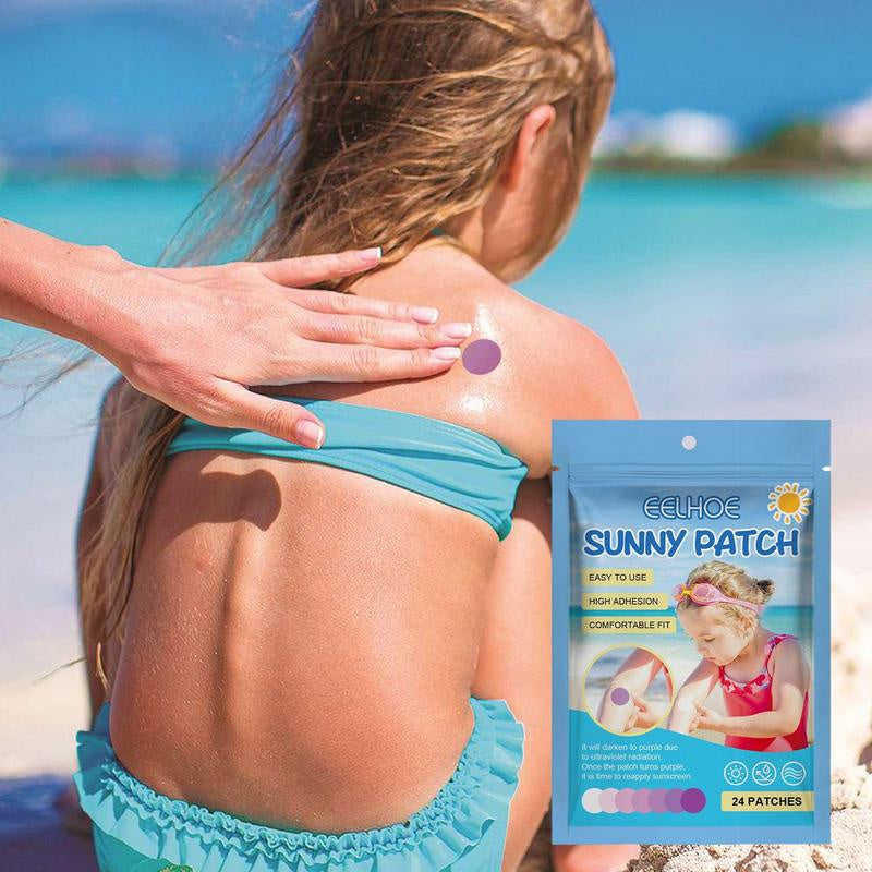 Eelhoe Sunscreen Patch For Face UV Dots Sun Stickers UV Patch Adhesive Sunblock Face Patch Waterproof Self Garden Picnic Hiking Beach EELHOE COSMETICS