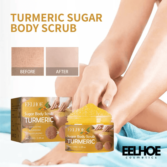 EELHOE Turmeric Body Scrub Rejuvenation Cleansing Skin EELHOE COSMETICS