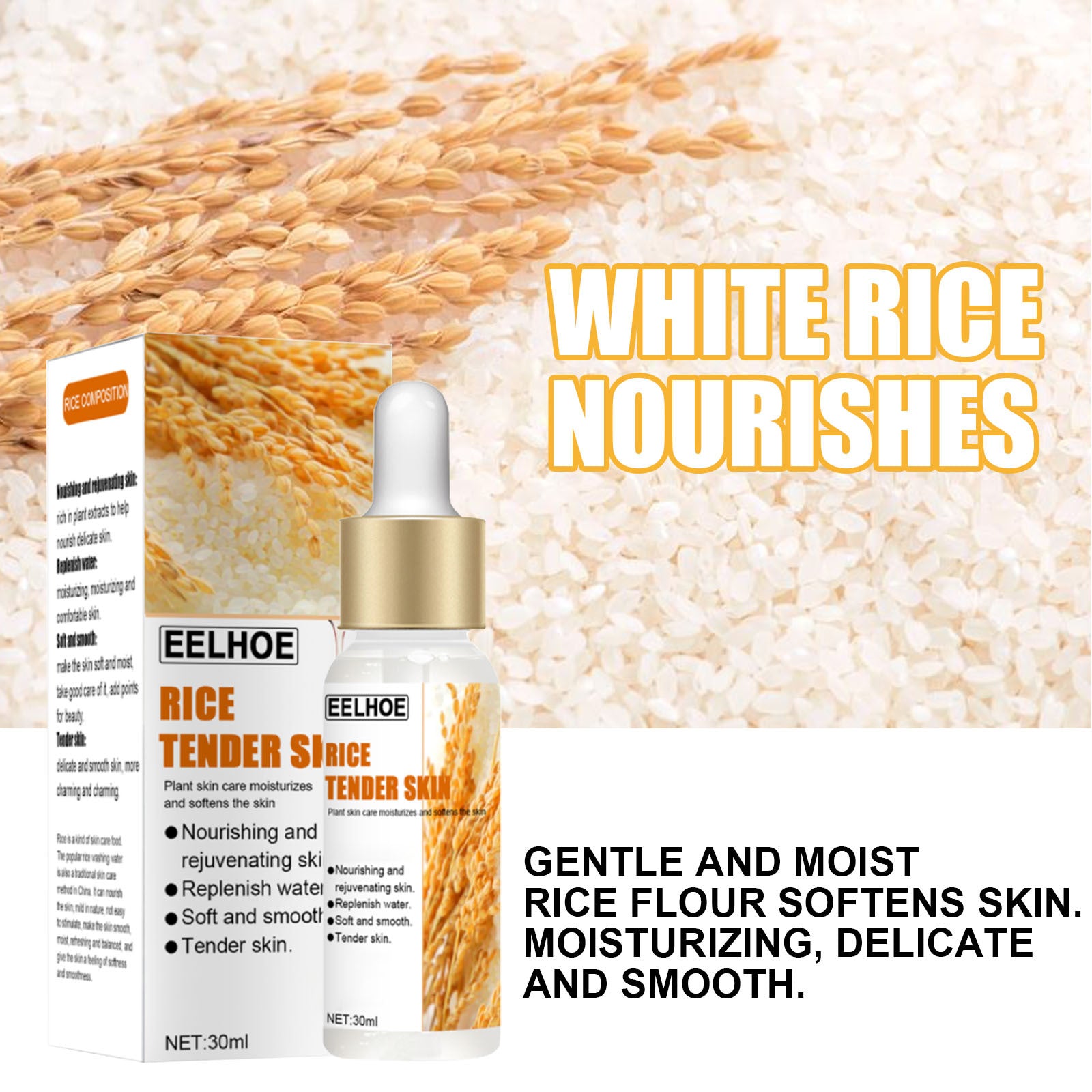 EELHOE White Rice essence Moisturizing And Brightening Skin Original