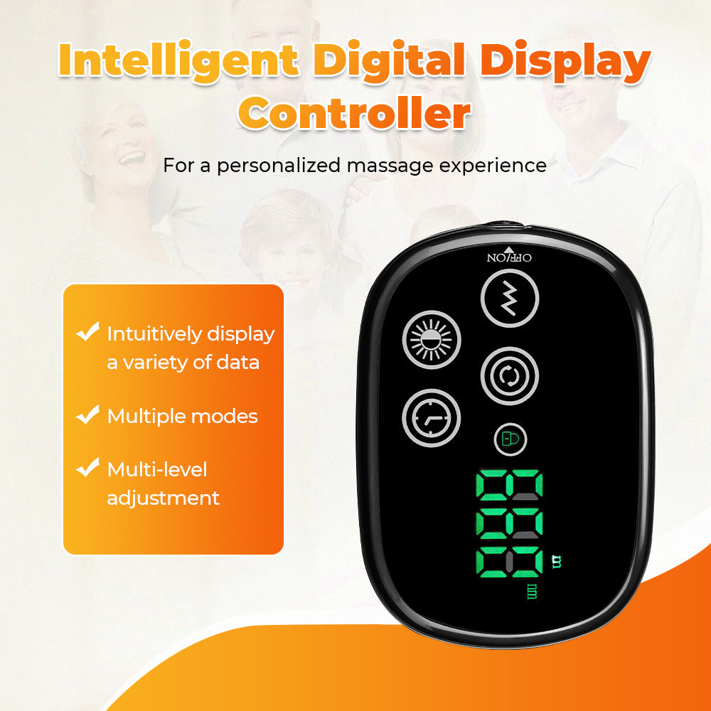 EELHOE LED Red Light Physical Therapy Belt – Multi-function Far Infrared Hot Compress