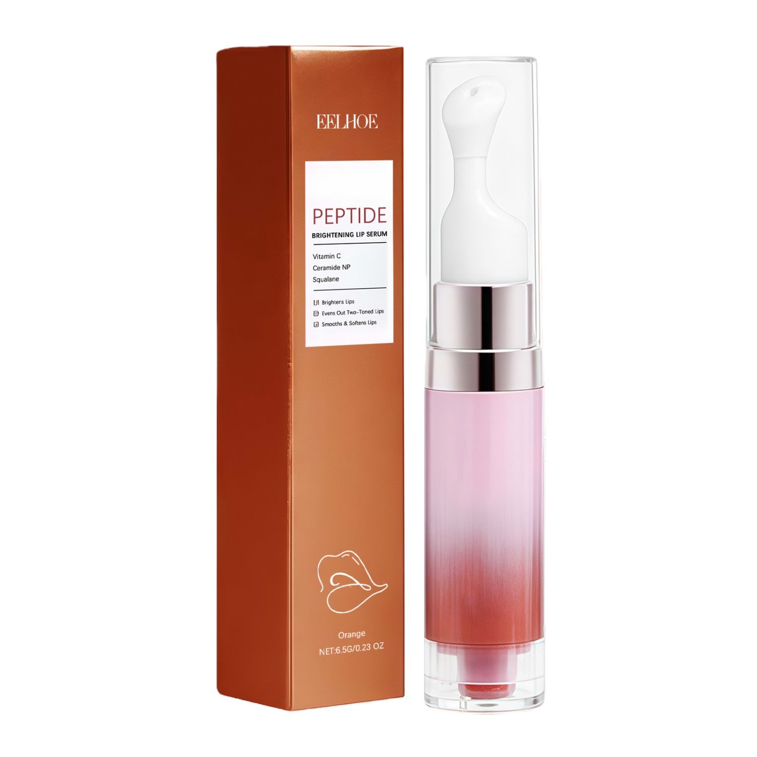 EELHOE Brightening Lipstick Serum – Hydration, Glow & Even Lip Tone Orange EELHOE COSMETICS